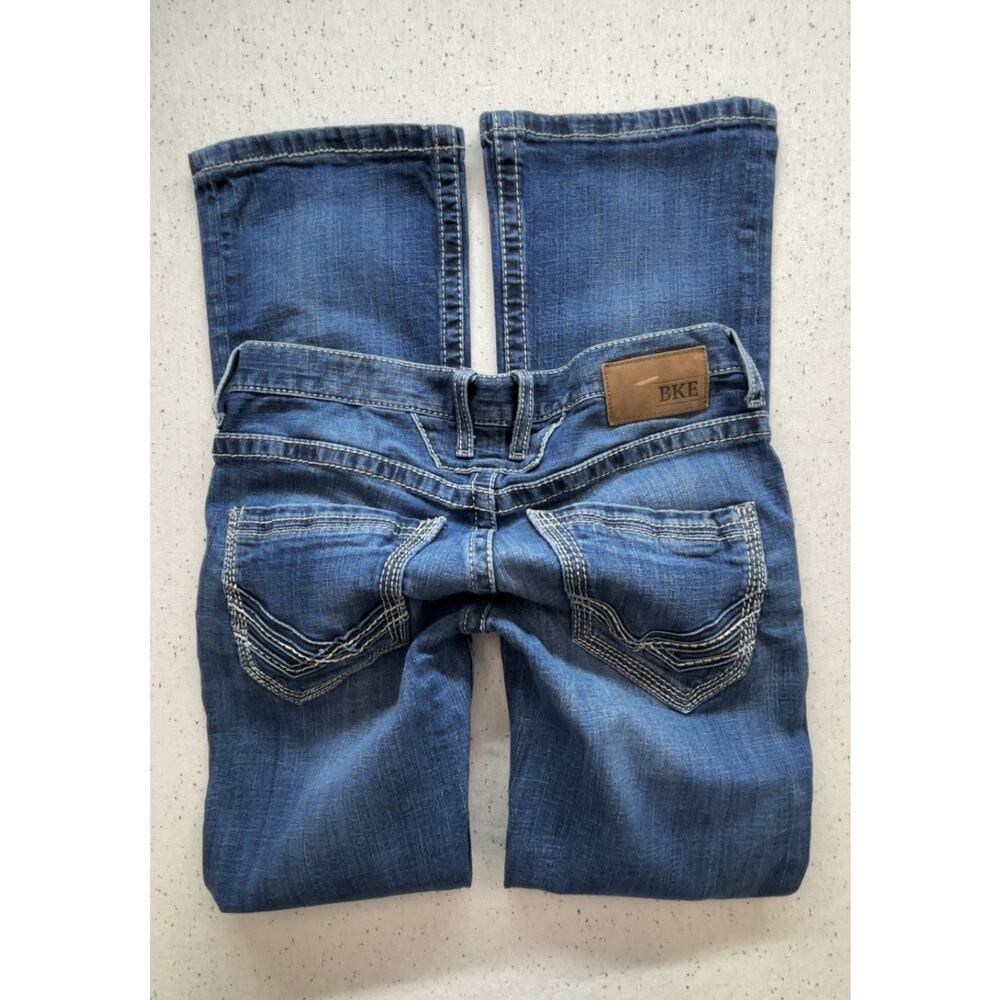 Buckle BKE Aiden Men’s Slim Bootcut Jeans Size 30R 30x32 Blue Stretch $76 - Picture 4 of 7